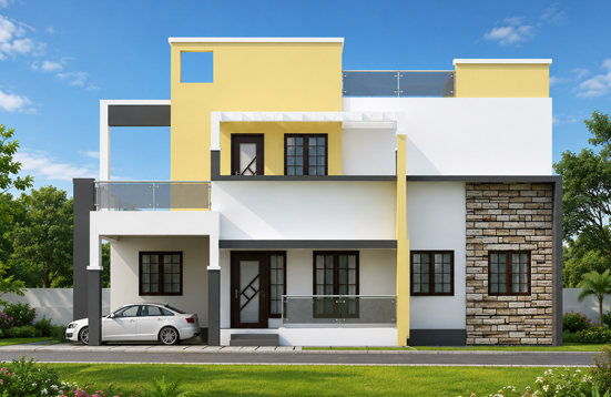 3d elevation design in coimbatore